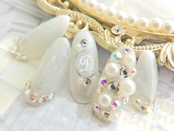 ネイルサロン ドルチェネイル 柏店(Dolce.Nail)/豪華#bridal#埋め尽くし