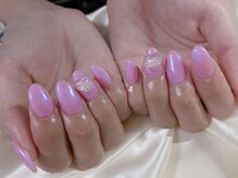 キキネイル 二子玉川(kikinail)/偏光パールハートパーツ