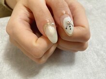 リアネイル(liaNail)/雪だるまさん(o^^o)