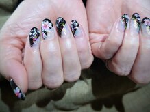 ネイルスタジオ ベレッツァ(BELLEZZA)/【持込アート】桜ネイル