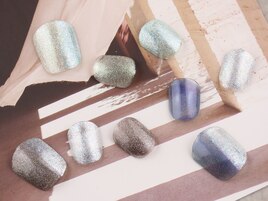 フットネイルにワンポイント