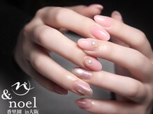 ノエル(Noel)/春ピンク×パールネイル