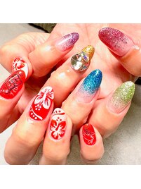 夏ネイル