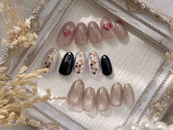 レル(lelu)の写真/毎月変わる定額デザインで理想の指先へ☆パラジェル使用で自爪を労わりながら、旬ネイルを楽しめる♪