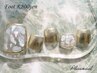 【初心者さんにも♪夏休みクーポン】定番フットネイル１～2本Art￥8600　B