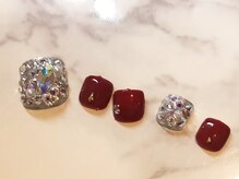 ネージュ バイ リアンジュ 辻堂(Neige by Reange)/スワロしきつめ×レッド