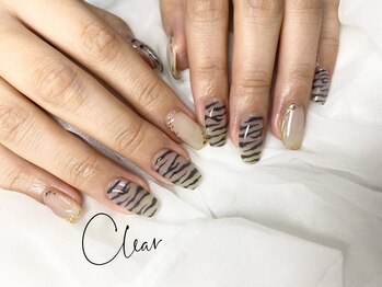 クリア(Clear)/大人っぽゼブラ