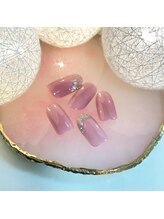 ベリー(berry)/定額¥5500 ラメフレンチ