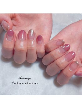 チャンプ 高の原店(Champ)/グラデーションネイル