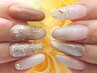 ●4600円●○定額(1)コース【HAND 付替時ジェルオフ無料】サンプル240種以上