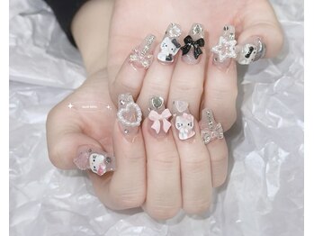 ヌアネイル(NUR NAIL)/スカルプ持ち込みデザイン