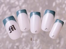 アイネイルズ 町田店(I nails)/ワンカラー×フレンチ9480円