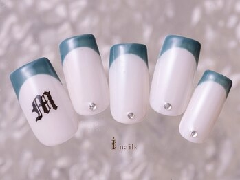 アイネイルズ 町田店(I nails)/ワンカラー×フレンチ9480円