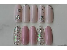 クルーシャー(Nail&Jewery CLOUCHER)/４月定額デザイン／6000円