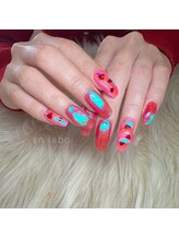 スマイル ネイル ラボラトリー(Smile nail laboratory)/うるうる×ハート