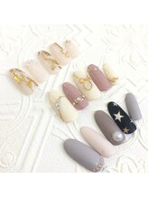 トゥーシェネイルズ(Touche'nails)/サンプルチップ 6000円