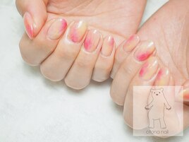 桃ネイル