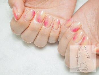 オトナネイル(otona nail)/桃ネイル