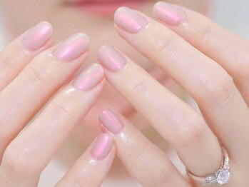 幻之花ネイル/マット☆オーロラネイル