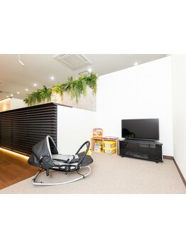 お子様同伴OKのサロン