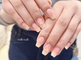 【mili】cheek nail