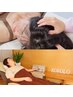 【人気No.1】眼精疲労・肩こり〈ヘッドスパ30分×低周波ケア30分/計60分〉