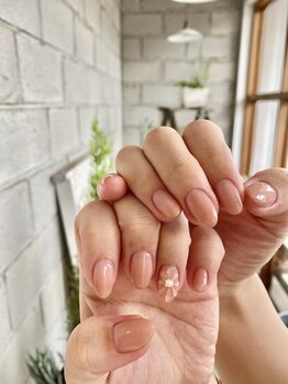 ニキ ヘアー ネイル(niki hair nail)/立体クリアフラワー