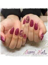 ジュリーネイル 所沢店/埋め尽くしピンク