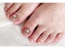 ネイルデコ(nail DECO)/フット定額　ニュアンスプラス