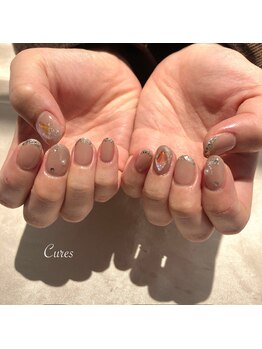 キュアーズ ネイル(CURES NAIL)/ガラスフレンチ