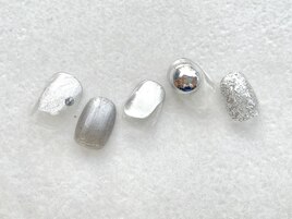 異素材シルバー