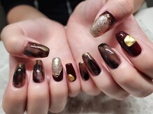 ネイルプラスユウ(NAIL+U)/秋冬ニュアンス
