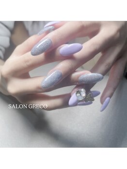 【ネイル】Winter pastel nail