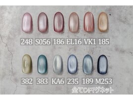 マグネットネイルのカラバリ