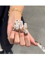 ケリー(KELLY) 海外ネイルが得意です!上品なアートのようなネイル☆