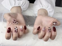 エンシンサロン(Enshin Salon)/豹柄ネイル