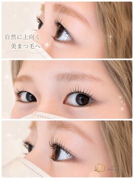 モモナの写真/ナチュラルで上品な目元へ。パリジェンヌやまつげパーマ、眉毛で大人の美しさを引き出す
