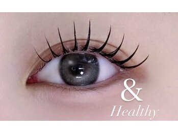 トータルビューティーサロン シフォン(Cfon)の写真/【LED orフラットラッシュ＆healthy】最新技術★自まつ毛からきれいに上がる上品ぱっちりEYE♪