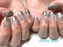 シナネイル 清澄白河店(SHINA NAIL)/ニュアンスマーブルネイル♪