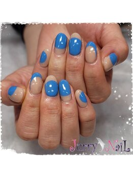 ジュリーネイル 所沢店/変形フレンチ