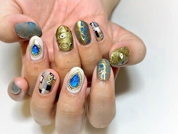 レディエントネイルズ(RADIANT Nails)/クリムトネイル