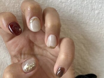 アイネイルズ 天神今泉店(I-nails)/ちぐはぐニュアンス