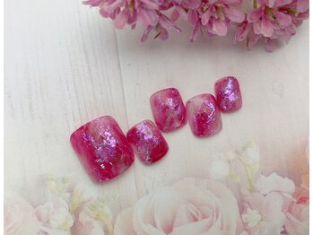 ネイルサロン&スクール ジーナ(GINA)/色っぽピンクネイル