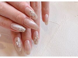 ナチュラルマグネットネイル♪