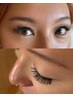 New / Volume lash ～unlimited ¥10500 (Whispy lashes+¥3300)