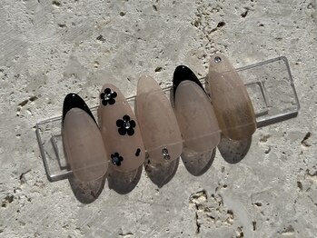 3/4月定額ニュアンスネイル