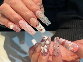 シェリーラメール 渋谷(cherielamer)/ ロングネイル