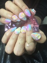 プライベートネイルサロン スイート(Sweet)/エンボスフラワー