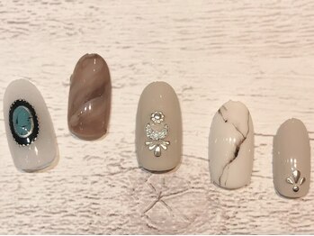 ネージュ バイ リアンジュ 辻堂(Neige by Reange)/ニュアンス×ターコイズアート