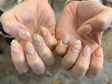 ネイルコテージ 新宿南口店(Nail cottage)/ぷっくりフラワーネイル
